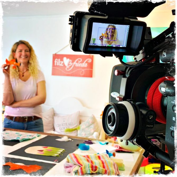 Ein DIY-Video: filzfrieda filzt mit Euch ein „herziges“ Windlicht!