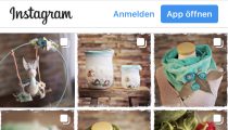 Frisch gefilztes gibt’s auf Instagram