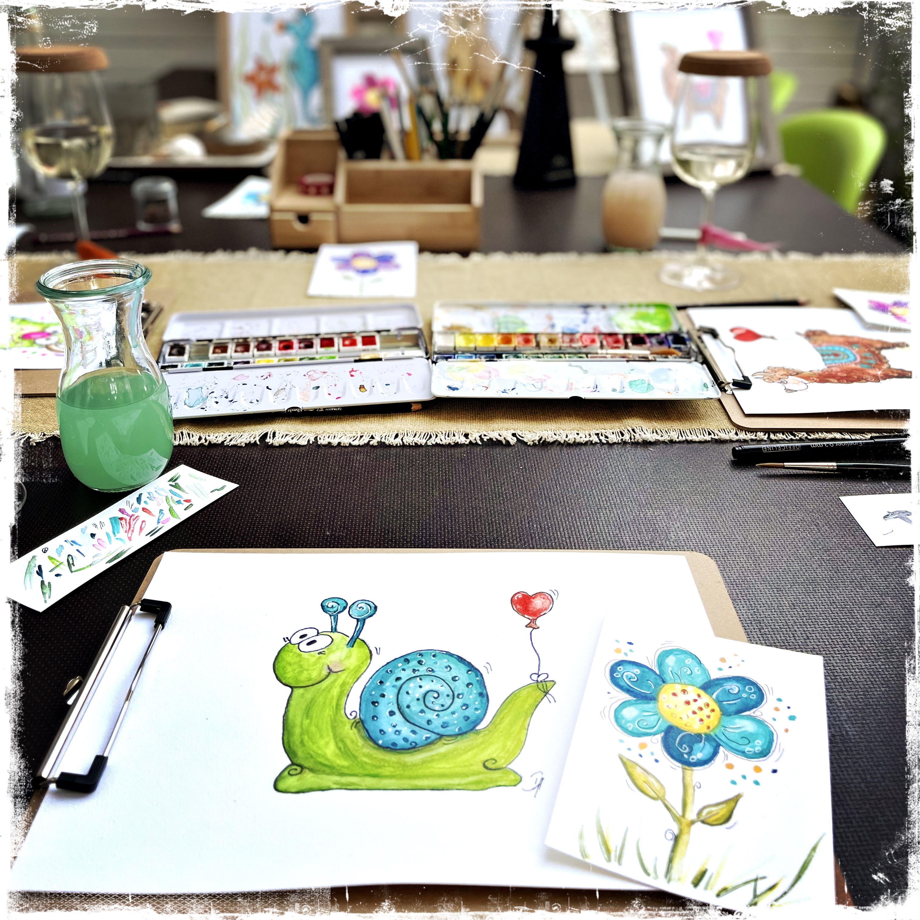 filzfrieda's - Paint & Prosecco Plätze frei!