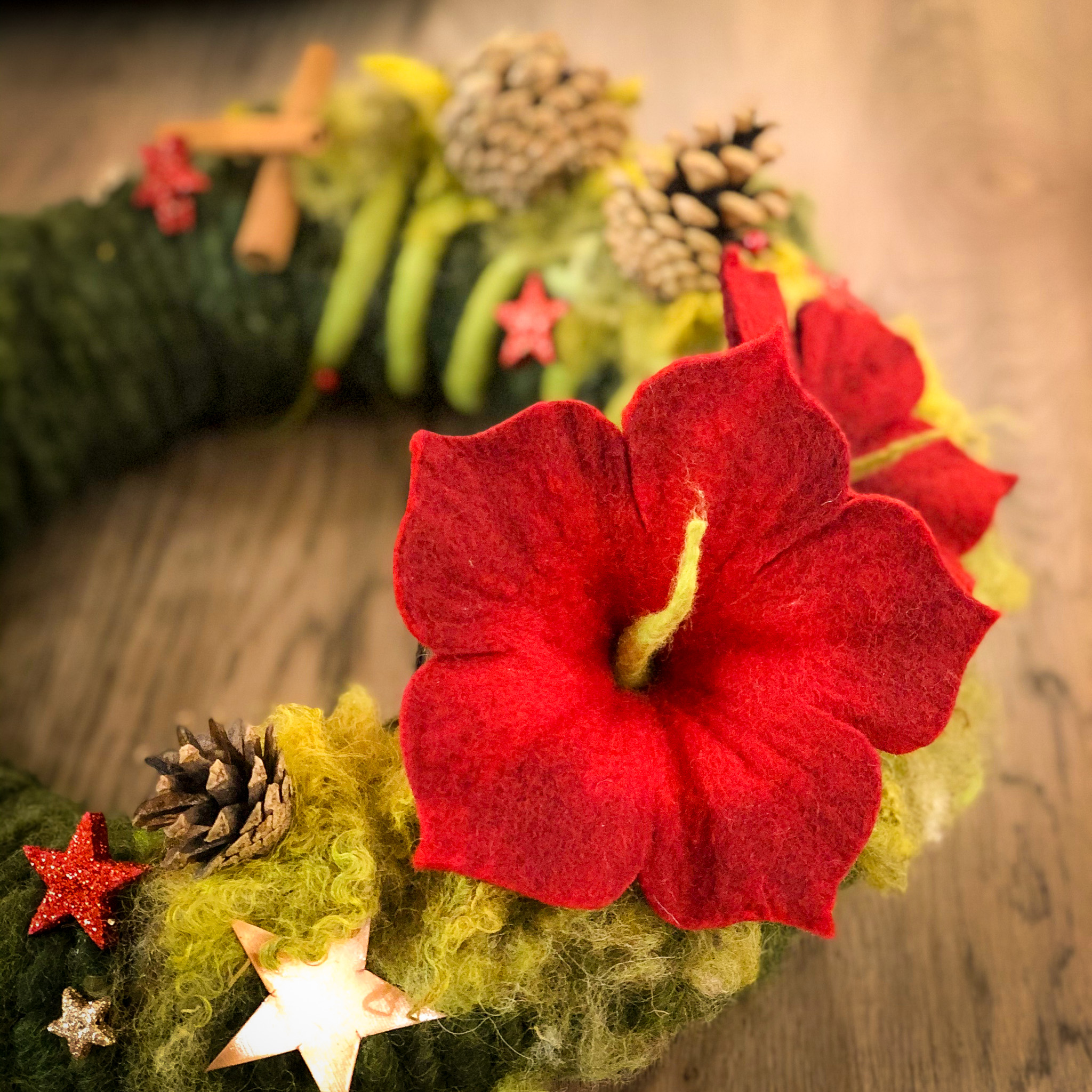 Filzen für den Advent IV … Platz frei!