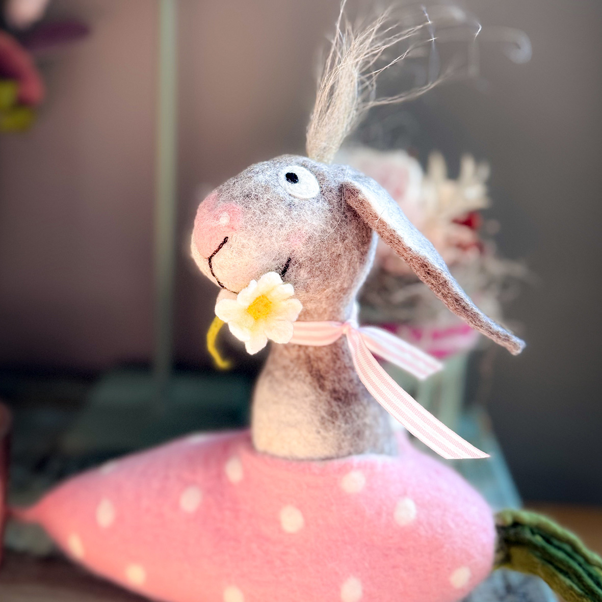 Filzfun im Februar – Ostern klopft schon an… Plätze frei!