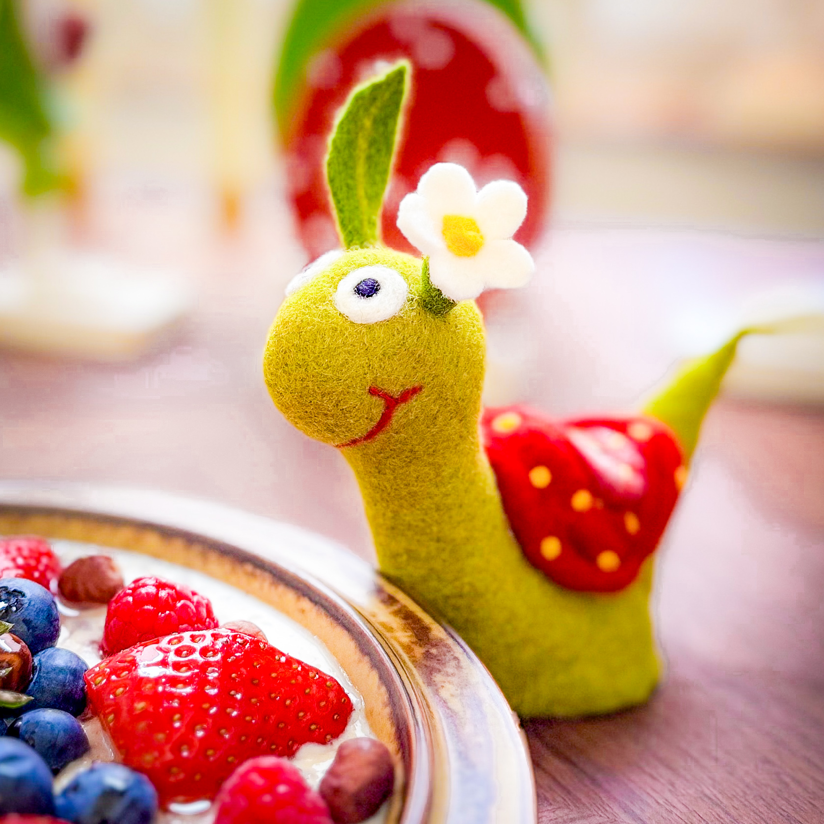 Filzen im Erdbeerfieber … Pätze frei!